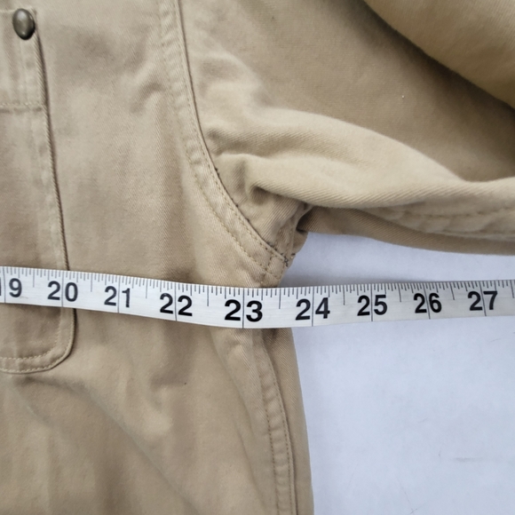 Mossy Oak Elements Khaki Button Up Jacket Men’s Size Large NWT - Picture 8 of 8